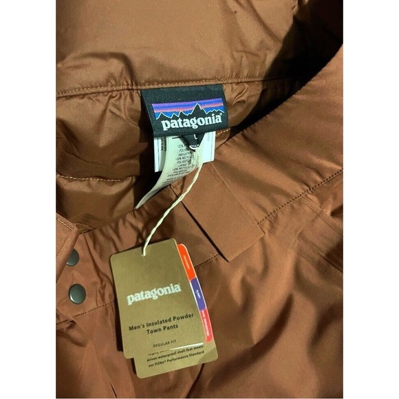 NEW Patagonia Style #31170 Men’s Fully Insulated Powder Town Pants (Sisu BN)$269 - Picture 13 of 13